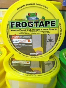 Straight lines. Crisp and Clear. This is the stuff to use when painting stripes.