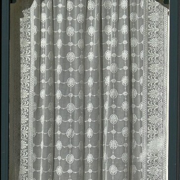 Lace served as screening before screens.