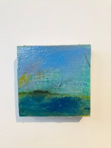 Bora Bora (19) oil on canvas on panel 4"x4"